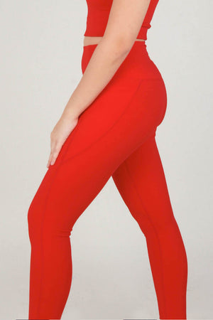 
            
                Load image into Gallery viewer, Iris Leggings in Cherry
            
        